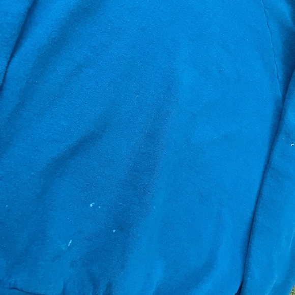 Vintage 1980s Fruit of the loom blue blank - Picture 2 of 3